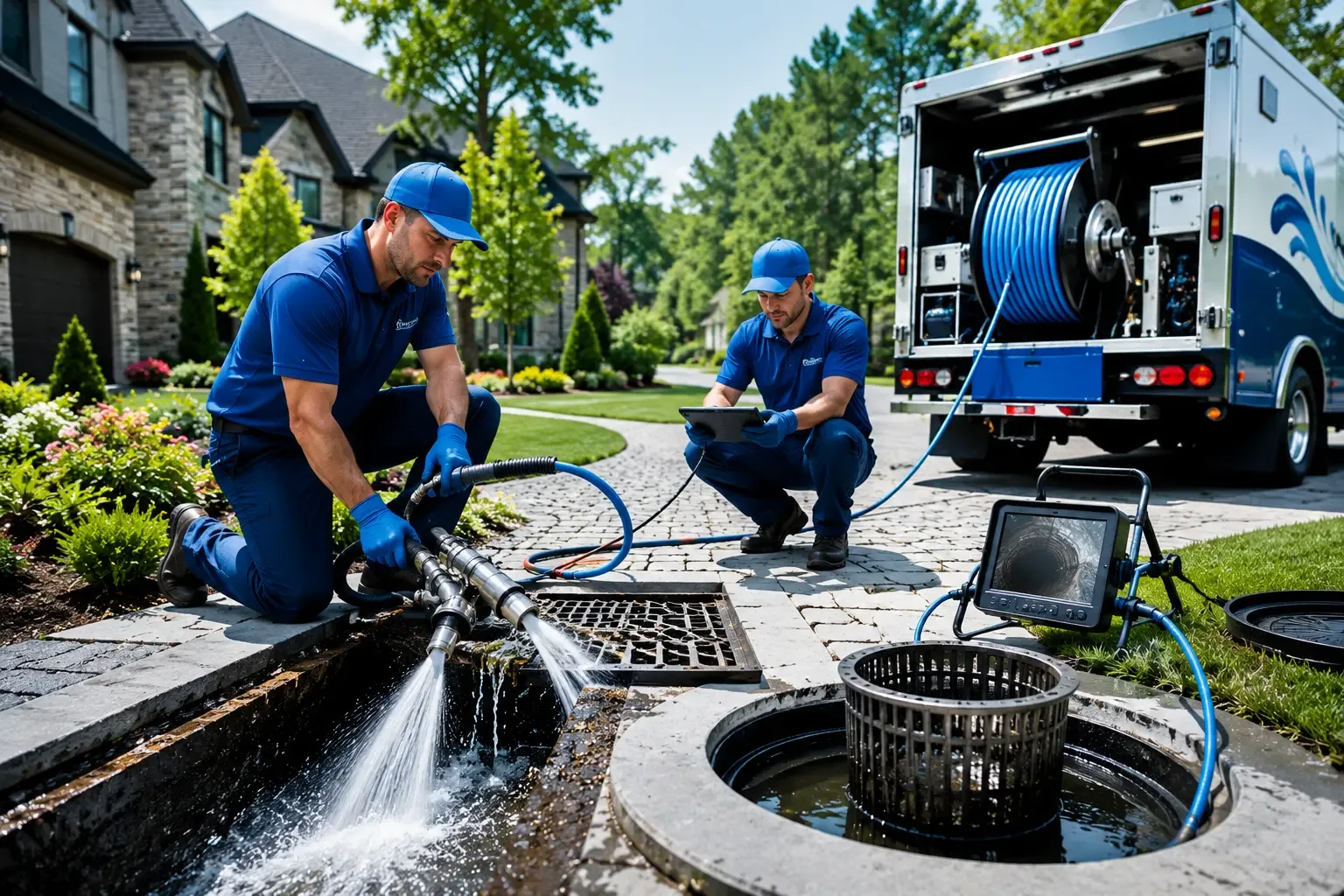 Local outdoor drain cleaning professionals in Weston, MA